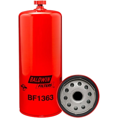 Baldwin Filters Fuel Filter, 11-7/32 x 4-1/4 x 11-7/32 In BF1363